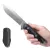 Nóż ANV Knives M73 Kontos ANVM73-003 grafitowy