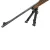 Bipod Leapers składany Rubber Armored QD