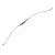 Łuk rekreacyjny dla dorosłych i młodzieży Poe Lang Robin Hood 30-35 lb 59,25" w kolorze drewna