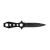 Nóż rzutka Fox Outdoor 22,5 cm w pokrowcu czarny