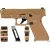 Pistolet wiatrówka Glock 19X blowback 4,5 mm coyote BB CO2