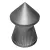 Śrut diabolo Umarex Cobra Pointed Ribbed 4,5/500