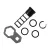 Hamulec wylotowy Acheron HexaLug XL 12.7 mm M25 x 1.5