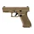 Pistolet wiatrówka Glock 19X 4,5 mm coyote BB CO2