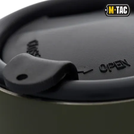 Kubek termiczny z pokrywką 280 ml - Olive - M-Tac
