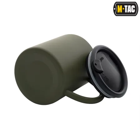 Kubek termiczny z pokrywką 280 ml - Olive - M-Tac