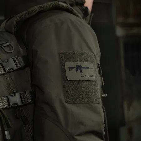 Naszywka AR15 223/5,56 Laser Cut - Ranger Green - M-Tac