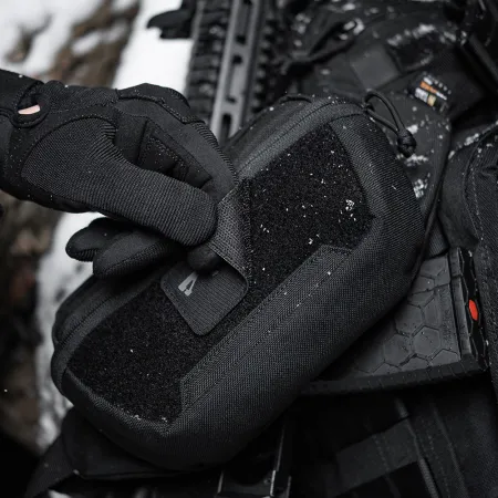 Naszywka AR15 223/5,56 Laser Cut - Czarna - M-Tac