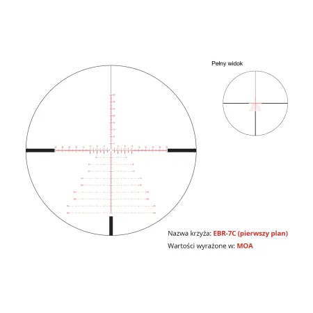 Luneta celownicza Vortex Razor II HD 4,5-27x56 FFP 34 mm EBR-7/H59/Tremor 3