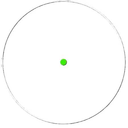 Kolimator Zero Tech THRIVE MICRO HD 3 MOA - Green Dot - THDM21G RMSc