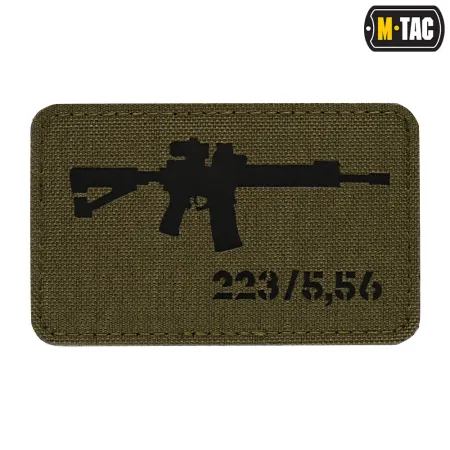 Naszywka AR15 223/5,56 Laser Cut - Ranger Green - M-Tac
