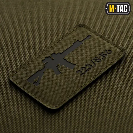 Naszywka AR15 223/5,56 Laser Cut - Ranger Green - M-Tac