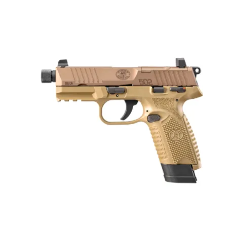 Pistolet FN 502 Tactical FDE kal.22LR