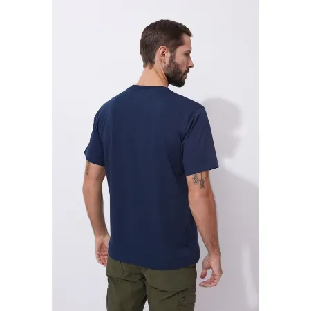 Koszulka Carhartt Dearborn Relaxed Pocket - Navy