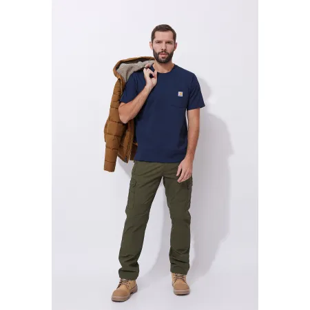 Koszulka Carhartt Dearborn Relaxed Pocket - Navy