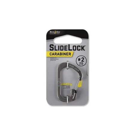 Nite Ize - SlideLock Carabiner #2 - Czarny - CSL2-01-R6