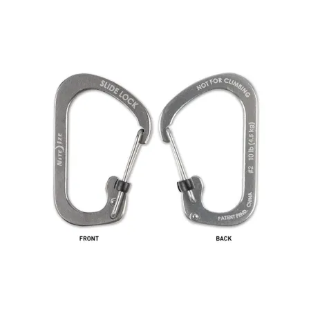 Nite Ize - SlideLock Carabiner #2 - Czarny - CSL2-01-R6