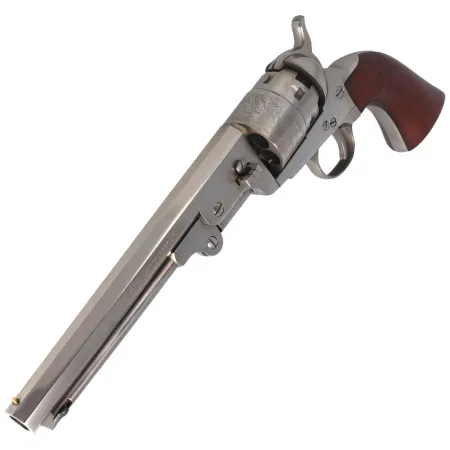 Rewolwer Pietta 1851 Colt Navy Yank Old Silver Steel .44