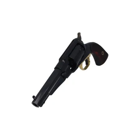 Rewolwer Czarnoprochowy 1858 Remington New Model Army Moletowany Chwyt Steel Sheriff 5,5