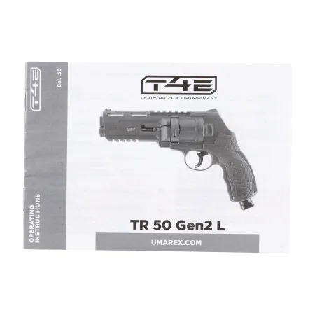 Rewolwer na kule gumowe T4E TR 50L Gen 2 kal. .50 CO2